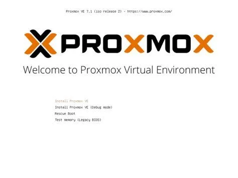 proxmox installation