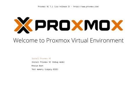 Proxmox VE​, Proxmox VE 安裝​