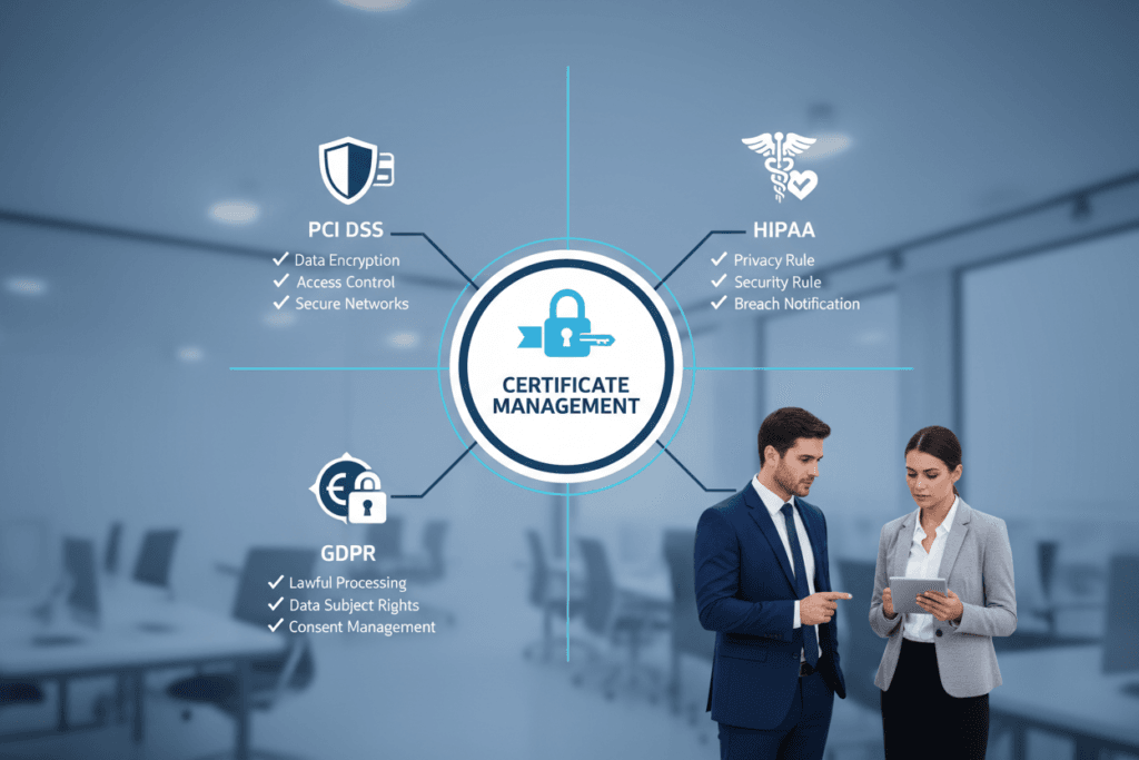 Compliance framework diagram showing certificate requirements tls certificate, transport layer security, secure sockets layer, public private key, transport layer, layer security, private key, public key, certificate authority, secure sockets, sockets layer, web server, tls certificates, public private, server, certificate, security, client, tls, key, certificates, message, name, data, web, network, type, authentication, information, file, request, configuration, code, communication, state, address, trust, signature, email, letter, process, step, unit, company, certificate signing request, using private key, private key certificate, using public key, public key certificates, server public key